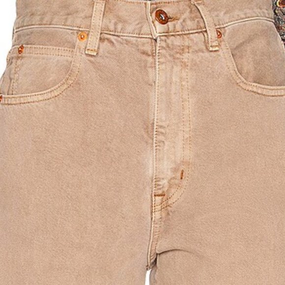 SLVRLAKE London Crop Jean in Desert Taupe - Picture 3 of 4